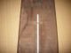 Americana Wooden Advertising Thermometer Fowler Co Glens Falls Ny Dry Goods Primitives photo 2