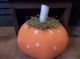 Gathering Of Three Prim Handmade Pumpkins - Fall/harvest/halloween Decoration Primitives photo 3