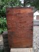 Vintage Wooden 6 Cubbyhole Display Shelf Wood Box Dividers Old Shadowbox Rustic Primitives photo 3