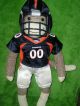 Denver Broncos Nfl Football Sock Monkey Doll ~ Peyton Manning Primitives photo 3