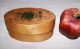 Ca Late 19th C Shaker Style Small Oval Wooden Box,  Marked ' Washed Figs ' Primitives photo 2