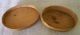 Ca Late 19th C Shaker Style Small Oval Wooden Box,  Marked ' Washed Figs ' Primitives photo 5