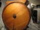 Antique Wood Round Half Barrel Butter Churn - Would Make A Great Table Primitives photo 6