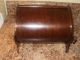 Antique Wood Art Deco Footed Sewing Box Carry Basket+two Way Doors Shop More Primitives photo 7