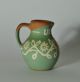 Small Primitive Redware Decorated Pitcher N3 Primitives photo 2
