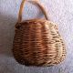 Primitive Antique Pot Belly Basket 6 