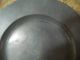Early Antique Pewter Charger Primitives photo 2