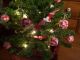 Country Primitive Christmas Tree W/tiny Rice Lites,  Handmade Garland & Ragballs Primitives photo 3
