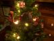 Country Primitive Christmas Tree W/tiny Rice Lites,  Handmade Garland & Ragballs Primitives photo 4