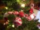 Country Primitive Christmas Tree W/tiny Rice Lites,  Handmade Garland & Ragballs Primitives photo 5
