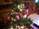 Country Primitive Christmas Tree W/tiny Rice Lites,  Handmade Garland & Ragballs Primitives photo 7