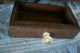 One Of A Kind Primitive Hand Made Desk And Stationary Organizer With Glass Knobs Primitives photo 5