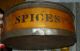 Antique 19c Bentwood Stenciled Wood & Tin Spice Box Set 9 Boxes Primitives photo 3