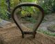 Antique Early Old Wood/wooden Horse Stirrup W/ Metal Band Rustic Primitive Decor Primitives photo 1