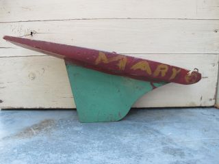 Smaller Antique Pond Boat Hull photo