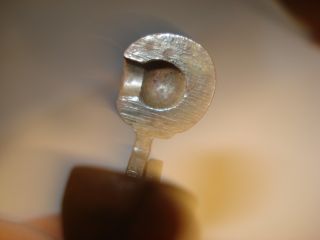 Rev War 18th Century Forged Iron Single Cavity Round Ball Bullet Mold 25 Caliber photo