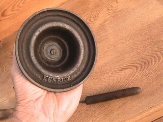 Antique 19th Century Kenrick 13 Goffering Iron Cast Iron Tool photo