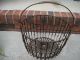 Old Primitive Androck Wire Egg Gathering Basket ~ Authentic Country Antique Primitives photo 2