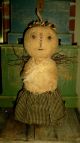 Primitive Ooak Fall Harvest Angel Doll Shelf Sitter ~ Thanksgiving Centerpiece Primitives photo 1
