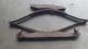 Pair Of Antique Iron Buggy Seat Springs Buckboard,  Horse Drawn Wagon Primitives photo 1