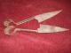 Antique Sheep Shearing Shears Scissors Non Electric 6 1/2 In Blades Brown Paint Primitives photo 6