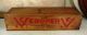 Vintage Cooper Cheese Box - Red And Blue Lettering Primitives photo 1