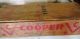 Vintage Cooper Cheese Box - Red And Blue Lettering Primitives photo 3