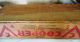Vintage Cooper Cheese Box - Red And Blue Lettering Primitives photo 4