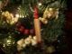 Country Kitchen Iprimitive Christmas Tree W/tiny Rice Lites & Kitchen Ornies Primitives photo 8