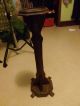 Antique Wood Stand For Ashtray Or Small Plant Or Whatever You Want Primitives photo 4