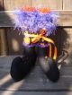Primitive~haloween~candy Corn~ Orange & Purple~minnie~witch Boots Primitives photo 3