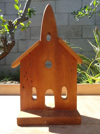 Rustic Simple Church Solid Wood Rustic Country Primitive Decor photo
