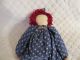 New Rageddy Ann Clothespin Doll Hand Made Red White Blue So Cute Primitives photo 5