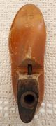 Vintage Cobblers Child ' S Left Wood Shoe Last United Last Co.  Quebec Size 9d Primitives photo 1