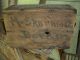 Vtg Wooden Chelsea Horse Nail Co Box Ship Crate Louisville Primitive Farm Decor Primitives photo 8