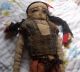 19c Early Antique Stuffed Cloth Doll Clothes Primitives photo 3