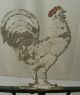 American Folk Art Crowing Rooster Weathervane Org Paint Ca 1935 - 45 Primitives photo 2