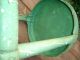 Old Metal Milk Stool=green Paint=spayed Legs=solid= Primitives photo 7