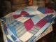 Olde Amish Primitive/antique Handmade Early Quilt Primitives photo 2