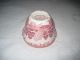 Swinnertons Staffordshire England Old Willow Pink Pudding Mold - Excellent Primitives photo 2