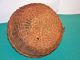 Rare Vintage Americana 19th Cent Finely Natural Patina Split Oak Handled Basket Primitives photo 3