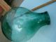 Vintage Giant Green Glass Jar 19 