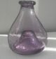 Vintage Glass Fly Trap.  Old Fly Catcher Bottle,  Violet Color. Primitives photo 3