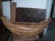 Vintage Large Display Basket - From A Private Basket Collection Primitives photo 2