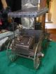 Early 1900 ' S Large Horseless Carriage Folk Art One Of A Kind - Metal And Wood Primitives photo 9