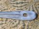 Old Very Long Gray Graniteware Stirring Soup Spoon. Primitives photo 2