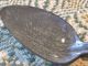 Old Very Long Gray Graniteware Stirring Soup Spoon. Primitives photo 7