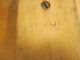 Vintage Cutting Board On Feet/says De Velder Carved In The Wood.  Neat. Primitives photo 3