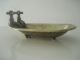 Antique Bronze Soap Dish,  Bathtub - Shaped.  Porte Savon.  Seifenschale.  Portasapone Primitives photo 1