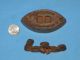 Antique/vtg Mini Salesman ' S Sample Sad Iron Cast Iron Spring Clip Parts Primitives photo 1